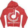 music3 Zipper Hoodie
