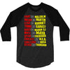 fight, dream, lead! 3/4 Sleeve Shirt