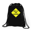 belly on board beer Drawstring Bags