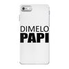 dimelo papi nicky jam reggaeton regueton  black iPhone 7 Case