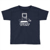 computer science pc nerd gamer zocker shooter funny Toddler T-shirt