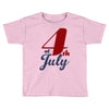 4th of july Toddler T-shirt