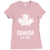 Canada Est 1867 Ladies Fitted T-Shirt