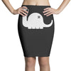 apatosaurus white Pencil Skirts