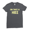 go take a hike Ladies Fitted T-Shirt