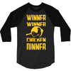 winner winner chicken dinner 3/4 Sleeve Shirt