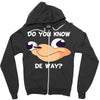 Ugandan Knuckles Zipper Hoodie