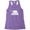 california bear Racerback Tank