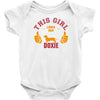This Girl Loves Her Doxie Baby Onesie