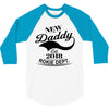 New Daddy 2018 Rokie Dept. 3/4 Sleeve Shirt