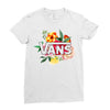 Vans Floral Ladies Fitted T-Shirt