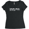 definition of a drummer Women's Triblend Scoop T-shirt