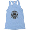 lion el rich eyes Racerback Tank