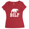 bilf, bear i'd like to Women's Triblend Scoop T-shirt