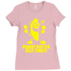 peanut butter jelly time banana Ladies Fitted T-Shirt