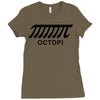 octopi Ladies Fitted T-Shirt