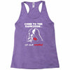 come to the darkside Racerback Tank