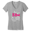 are you kitten me Women's V-Neck T-Shirt
