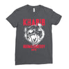 khabib nurmagomedov bear strong Ladies Fitted T-Shirt