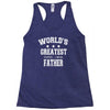 worlds greatest farter funny fathers day new men t shirt w10 Racerback Tank