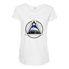 Mountain Triangle Maternity Scoop Neck T-shirt