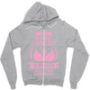 I am a Breast Cancer Survivor - What's Your Superpower? Zipper Hoodie