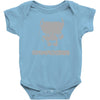 pitbull american pit bull spiked dog collar Baby Onesie