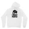 i shoot people t shirt funny photographer tee camera photography digit Unisex Hoodie