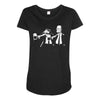 pulp simpson Maternity Scoop Neck T-shirt