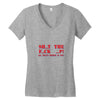 shut up Women's V-Neck T-Shirt