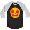 frightened jack o lantern 3/4 Sleeve Shirt