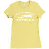 it's not a hangover it's wine flu Ladies Fitted T-Shirt