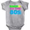 back to the 80s Baby Onesie