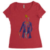 forever wonka Women's Triblend Scoop T-shirt