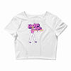 hadou ken Crop Top