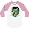 vintage frankenstein mask 3/4 Sleeve Shirt