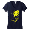 son goku dragonball z fun Women's V-Neck T-Shirt