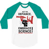 embrace science 3/4 Sleeve Shirt
