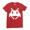 alien in game Ladies Fitted T-Shirt