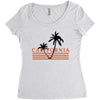 California Women's Triblend Scoop T-shirt