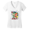 super suits Women's V-Neck T-Shirt
