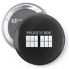 police box for who Pin-back button
