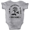 i am my ancestors' wildest dreams Baby Bodysuit