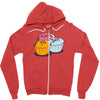 treat yo self Zipper Hoodie