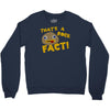 rock fact Crewneck Sweatshirt