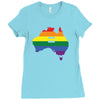 Lgbt Equality Australia Ladies Fitted T-Shirt