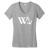 w anchor mens funny offensive Women's V-Neck T-Shirt