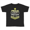 military, proud us army brother veteran u Toddler T-shirt