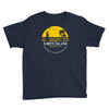 amity island jaws inspired movie shark printed Youth Tee