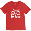 le tour bike silhouette 2015 de france new V-Neck Tee